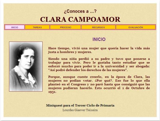 miniquest Clara Campoamor