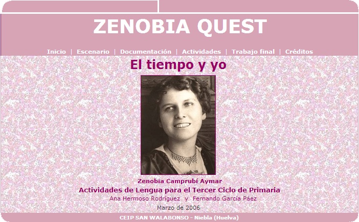 Zenobia Camprubí - WebQuest 1